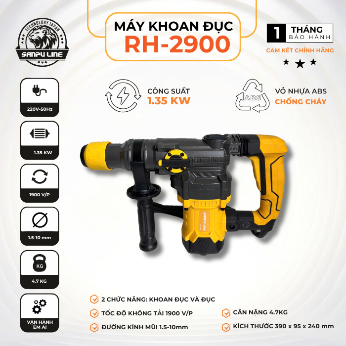 Anh_dai_dien RH-2900 (1) Máy khoan đục RH-2900