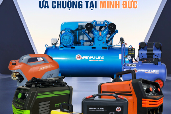 MỘT SỐ MẪU MÁY SANPU LINE ĐƯỢC ƯA CHUỘNG TẠI MINH ĐỨC