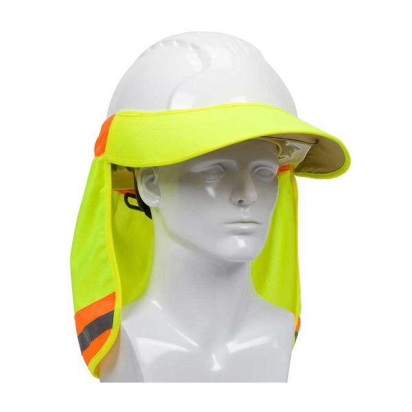 PIP L Hi-Vis Hard Hat Visor and Neck Shade