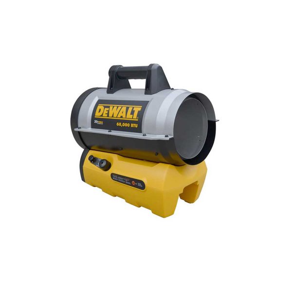 DEWALT 68,000 BTU Cordless Forced Air Propane Heater (Bare Tool)