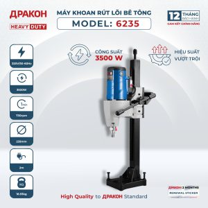 Máy Rút Lõi Bê Tông 6235