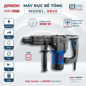 Máy Đục Bê Tông 0845