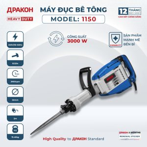 Máy Đục Bê Tông 1150