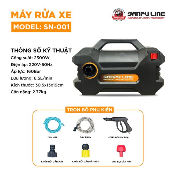 Máy rửa xe SN-001