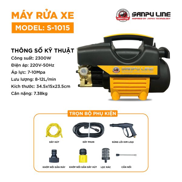 Máy rửa xe S-1015